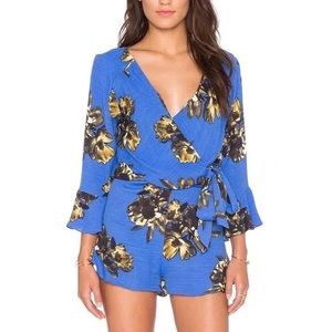 Free People all the right ruffles romper